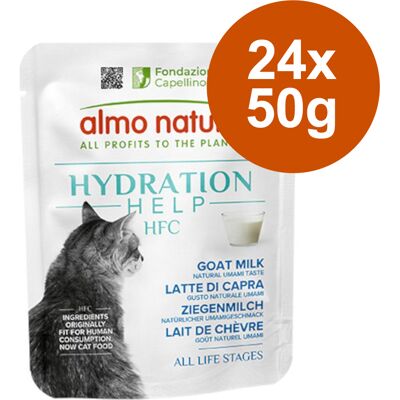 Almo Nature Cat Hydration Help 24x50g - Tuna Broth for Cats Almo Nature Cat Hydration Help 24x50g - Tuna Broth for Cats