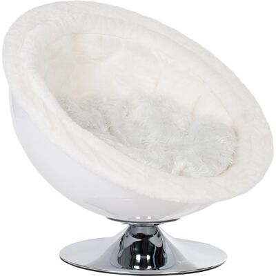 Zooplus Retro Pet Nest - White - 60cm Pet Bed Zooplus Retro Pet Nest - White - 60cm Pet Bed