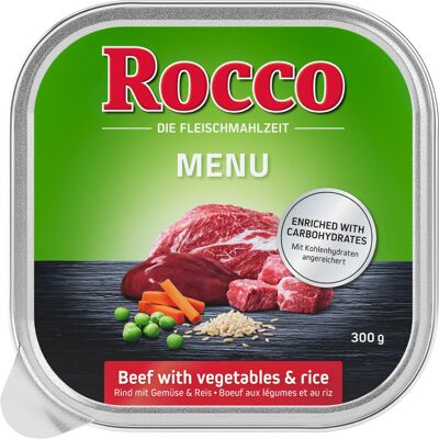 Rocco Brand Dog Food Trays - Mix: Beef, Poultry, Lamb - Complete Wet Dog Food Rocco Brand Dog Food Trays - Mix: Beef, Poultry, Lamb - Complete Wet Dog Food