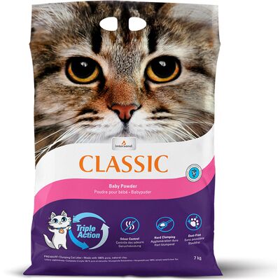 Intersand Classic Baby Powder Scented Cat Litter - 7kg Intersand Classic Baby Powder Scented Cat Litter - 7kg