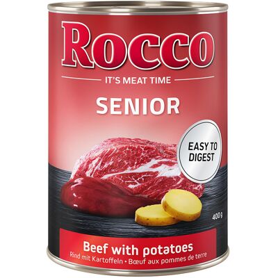 Rocco Senior - Wet Dog Food - 12x400g Rocco Senior - Wet Dog Food - 12x400g