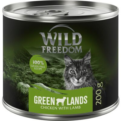 Wild Freedom Lamb & Chicken Grain-Free Wet Cat Food - 12 x 200g Wild Freedom Lamb & Chicken Grain-Free Wet Cat Food - 12 x 200g