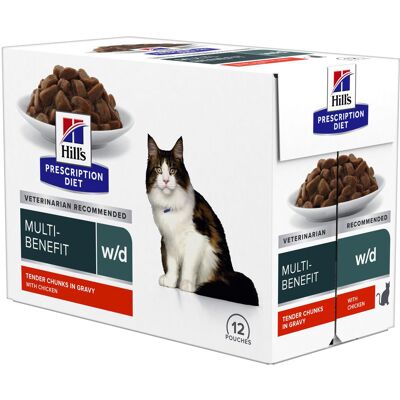 Hill's Prescription Diet w/d Chicken - Cat Food Hill's Prescription Diet w/d Chicken - Cat Food