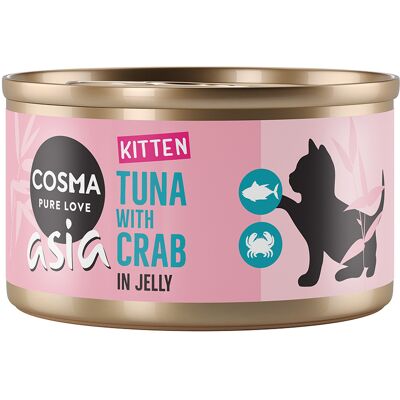 Cosma Asia Kitten - Small Pieces, High Meat, Exotic Rice - Cat Food Cosma Asia Kitten - Small Pieces, High Meat, Exotic Rice - Cat Food