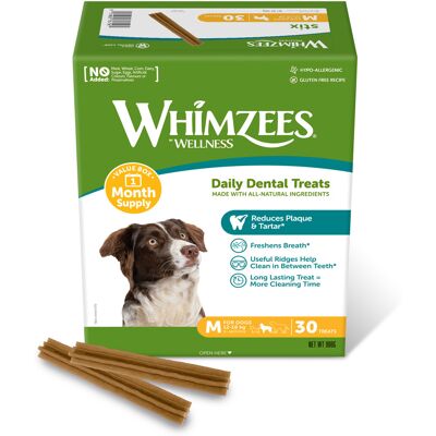 Whimzees by Wellness Monthly Stix Box - Small for Dogs Whimzees by Wellness Monthly Stix Box - Small for Dogs