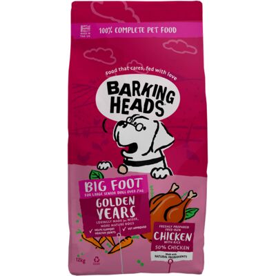 Barking Heads - Big Foot Golden Years - Dog Food Barking Heads - Big Foot Golden Years - Dog Food