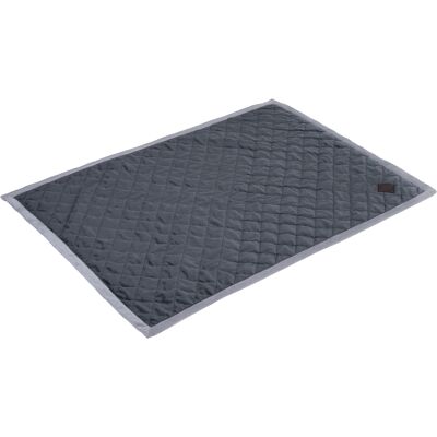 Zooplus Velvet Snuggle Blanket - Granite Grey - 100x70cm Zooplus Velvet Snuggle Blanket - Granite Grey - 100x70cm