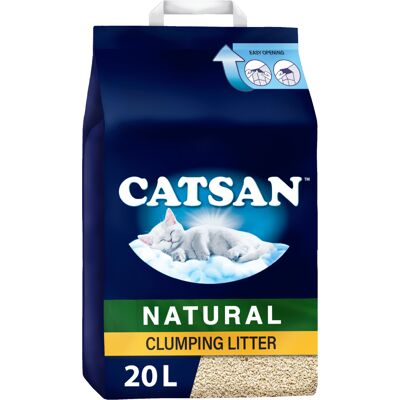 Catsan Catsan Natural - 20L Cat Litter Catsan Catsan Natural - 20L Cat Litter