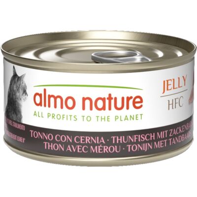 Almo Nature Cat HFC Jelly Tonno Cernia - Wet Cat Food Almo Nature Cat HFC Jelly Tonno Cernia - Wet Cat Food