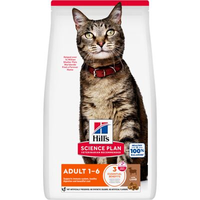 Hill's Science Plan Adult Lamb & Rice Cat Food - Cat Food Hill's Science Plan Adult Lamb & Rice Cat Food - Cat Food