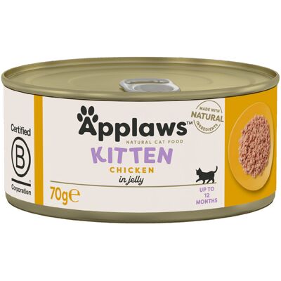 Applaws Kitten Food Chicken - Natural, Grain-Free, 70g Applaws Kitten Food Chicken - Natural, Grain-Free, 70g