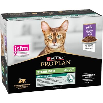 PRO PLAN Duck in Gravy Adult Cat Food - Cat Food PRO PLAN Duck in Gravy Adult Cat Food - Cat Food
