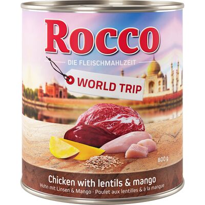 Rocco Brand Model - India - Chicken, Lentils & Mango - Dog Food Rocco Brand Model - India - Chicken, Lentils & Mango - Dog Food