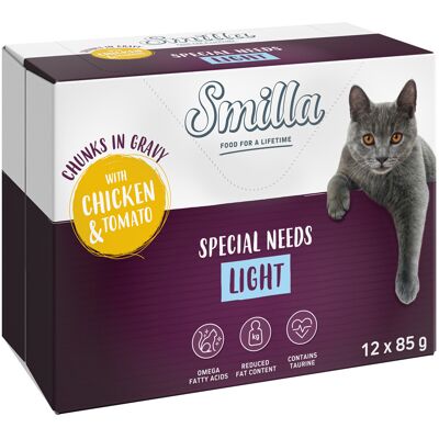 Smilla Chicken Tomato Cat Food - Light Sauce with Vegetables Smilla Chicken Tomato Cat Food - Light Sauce with Vegetables