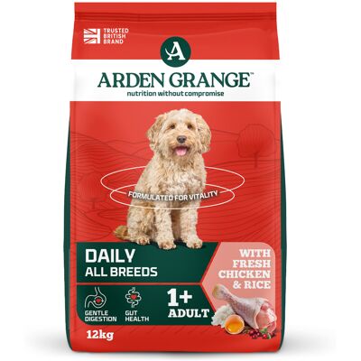 Arden Grange Adult Chicken & Rice 12kg Arden Grange Adult Chicken & Rice 12kg