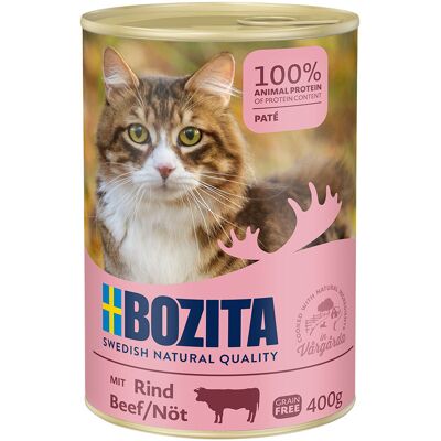 Bozita Cat Food - 400g Cans - High-Quality, Vitamin-Rich Bozita Cat Food - 400g Cans - High-Quality, Vitamin-Rich