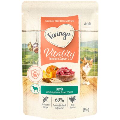 Feringa Vitality Immune Support Wet Cat Food - 85g Feringa Vitality Immune Support Wet Cat Food - 85g
