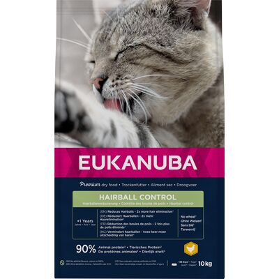 Eukanuba Hairball Control Adult - 10kg Eukanuba Hairball Control Adult - 10kg