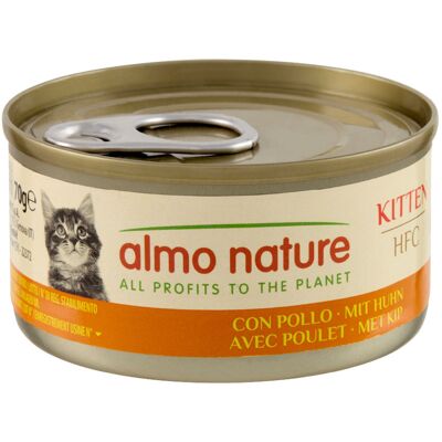 Almo Nature Kitten Wet Food 70g - Natural, Chicken, Multi-Pack Almo Nature Kitten Wet Food 70g - Natural, Chicken, Multi-Pack