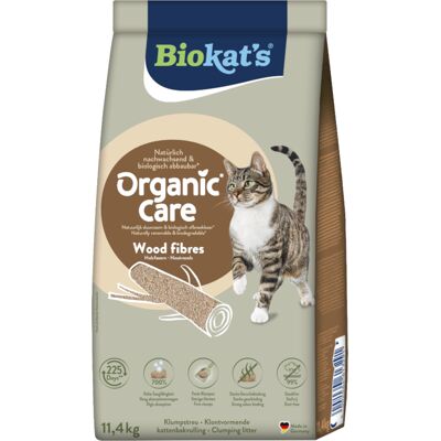Biokat's Organic Care Wood Fibres Cat Litter - 30l (approx. 11.4kg) Biokat's Organic Care Wood Fibres Cat Litter - 30l (approx. 11.4kg)