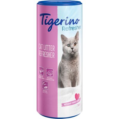 Tigerino Cat Litter Deodoriser - Baby Powder - 700g - Cat Odor Neutralizer Tigerino Cat Litter Deodoriser - Baby Powder - 700g - Cat Odor Neutralizer
