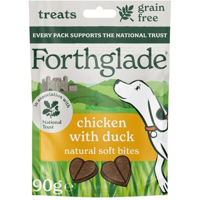 Forthglade National Trust Soft Bites - Chicken with Duck - Saver Pack: 8 x 90g Forthglade National Trust Soft Bites - Chicken with Duck - Saver Pack: 8 x 90g