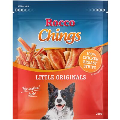 Rocco Chings Chicken & Duck Meat Strips - Dog Treats Rocco Chings Chicken & Duck Meat Strips - Dog Treats