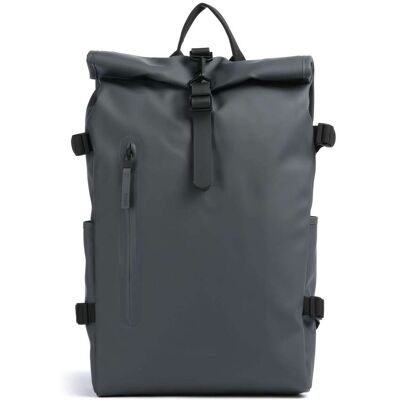Rains Large Rolltop backpack grey Rains Large Rolltop backpack grey