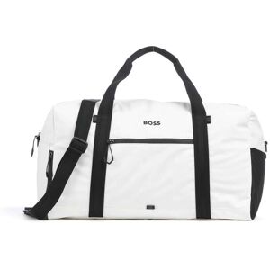 Boss Stenson Weekend bag 40 L white 55;31 cm;24 male Boss Stenson Weekend bag 40 L white 55;31 cm;24 male