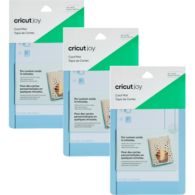 Cricut Joy Xtra™ Card Mat - 3 pack - Blue, Blue Cricut Joy Xtra™ Card Mat - 3 pack - Blue, Blue