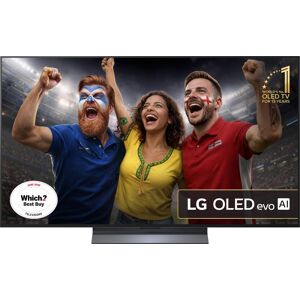 LG 55" 4K Ultra HD OLED Smart TV - OLED55C55LA, Silver LG 55" 4K Ultra HD OLED Smart TV - OLED55C55LA, Silver