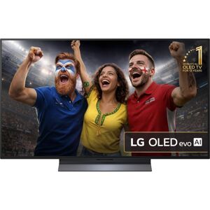 LG 48" 4K Ultra HD OLED Smart TV - OLED48C55LA, Silver LG 48" 4K Ultra HD OLED Smart TV - OLED48C55LA, Silver