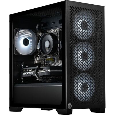 3XS Core Gaming PC - NVIDIA® GeForce RTX™ 3050, AMD Ryzen™ 5, 500GB SSD, 16 GB RAM - Black, Black 3XS Core Gaming PC - NVIDIA® GeForce RTX™ 3050, AMD Ryzen™ 5, 500GB SSD, 16 GB RAM - Black, Black
