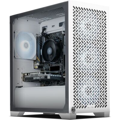 3XS Core Gaming PC - NVIDIA® GeForce RTX™ 3050, AMD Ryzen™ 5, 500GB SSD, 16 GB RAM - White, White 3XS Core Gaming PC - NVIDIA® GeForce RTX™ 3050, AMD Ryzen™ 5, 500GB SSD, 16 GB RAM - White, White