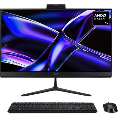 Acer Aspire C24-B 23.8" All In One - AMD Ryzen™ AI 5, 1TB SSD - Black, Black Acer Aspire C24-B 23.8" All In One - AMD Ryzen™ AI 5, 1TB SSD - Black, Black