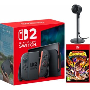 Nintendo Switch 2 256GB with Donkey Kong + Camera - Black, Black Nintendo Switch 2 256GB with Donkey Kong + Camera - Black, Black