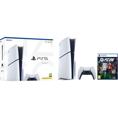 PlayStation 5 (Model Group - Slim) 1TB with EA SPORTS FC™ 26 - White, White PlayStation 5 (Model Group - Slim) 1TB with EA SPORTS FC™ 26 - White, White