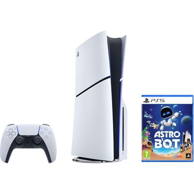 PlayStation 5 (Model Group - Slim) 1TB with Astro Bot - White, White PlayStation 5 (Model Group - Slim) 1TB with Astro Bot - White, White
