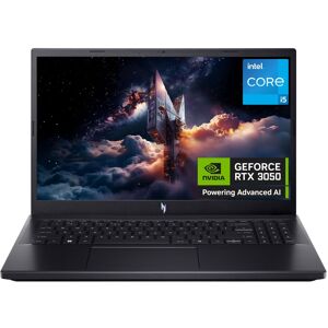 Acer Nitro V15 ANV15-52 15.6" Gaming Laptop - NVIDIA® GeForce RTX™ 3050, Intel® Core™ i5, 512GB SSD - Black, Black Acer Nitro V15 ANV15-52 15.6" Gaming Laptop - NVIDIA® GeForce RTX™ 3050, Intel® Core™ i5, 512GB SSD - Black, Black