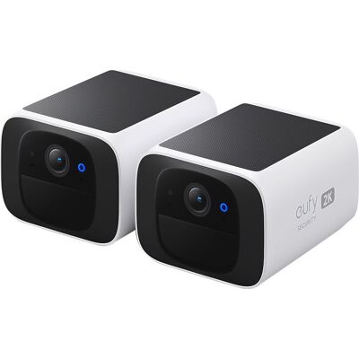 Eufy SoloCam S220 2K Solar-Powered Security Camera - White - Outdoor & Indoor Eufy SoloCam S220 2K Solar-Powered Security Camera - White - Outdoor & Indoor