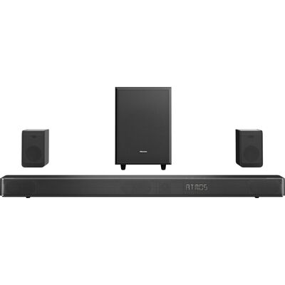 Hisense 5.1.2 Soundbar with Wireless Subwoofer - Black - AX5125H, Black Hisense 5.1.2 Soundbar with Wireless Subwoofer - Black - AX5125H, Black