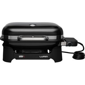 Weber Lumin Compact Electric Barbecue - Black, Black Weber Lumin Compact Electric Barbecue - Black, Black