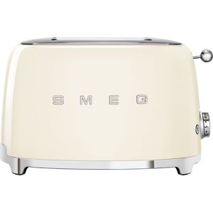 Smeg 50's Retro TSF01CRUK 2 Slice Toaster - Cream, Cream Smeg 50's Retro TSF01CRUK 2 Slice Toaster - Cream, Cream