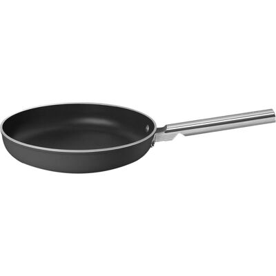 Smeg 50's Style Pan Frying Pan 28cm - Black, Black Smeg 50's Style Pan Frying Pan 28cm - Black, Black