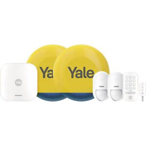 Yale Alarm Premium Kit - 9 piece Smart Home Security Camera - White, White Yale Alarm Premium Kit - 9 piece Smart Home Security Camera - White, White