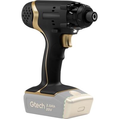 Gtech Cordless Impact Driver Drill - Black / Gold, Black Gtech Cordless Impact Driver Drill - Black / Gold, Black