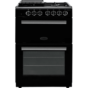 Rangemaster Professional Plus 60 PROPL60DFFBL/C 60cm Wide Double Oven Dual Fuel Cooker - Black / Chrome - A/A Rated, Black Rangemaster Professional Plus 60 PROPL60DFFBL/C 60cm Wide Double Oven Dual Fuel Cooker - Black / Chrome - A/A Rated, Black