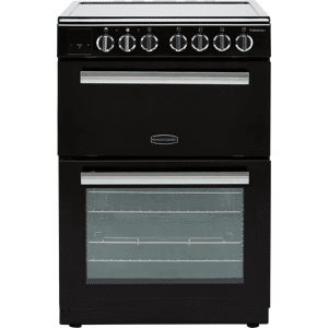 Rangemaster Professional Plus 60 PROPL60EIBL/C 60cm Wide Double Oven Electric Cooker with Induction Hob - Black / Chrome - A/A Rated, Black Rangemaster Professional Plus 60 PROPL60EIBL/C 60cm Wide Double Oven Electric Cooker with Induction Hob - Black / Chrome - A/A Rated, Black