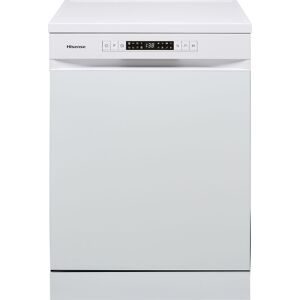 Hisense HS622E90WUK Full Size Dishwasher - White - E Rated, White Hisense HS622E90WUK Full Size Dishwasher - White - E Rated, White