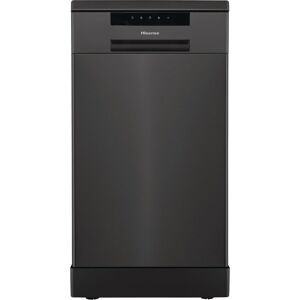 Hisense HS523E15BUK Slimline Dishwasher - Black - E Rated, Black Hisense HS523E15BUK Slimline Dishwasher - Black - E Rated, Black